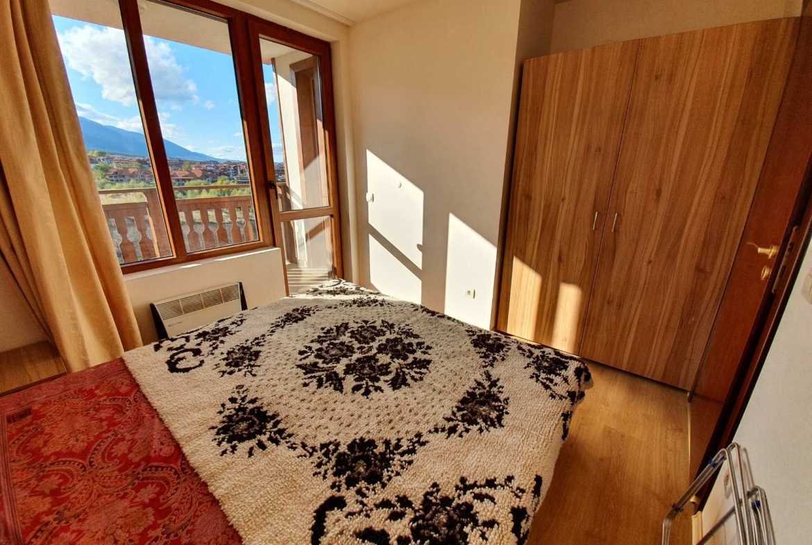 one bedroom apartment with mountain view in bansko