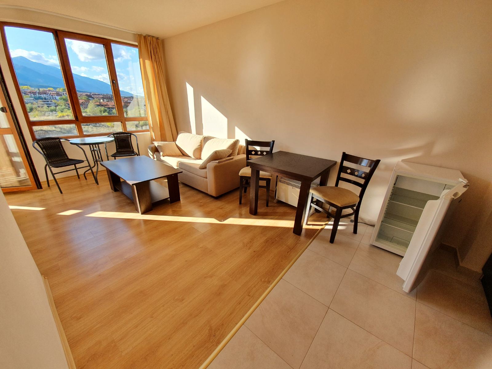 one bedroom apartment with mountain view in bansko