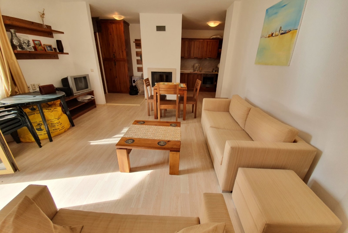 spacious one bedroom apartment for sale in st. john hill, bansko