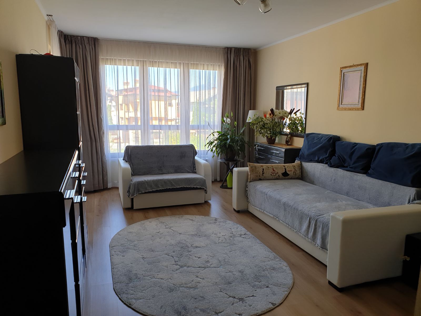 stylish two-bedroom apartment for sale in a residential complex