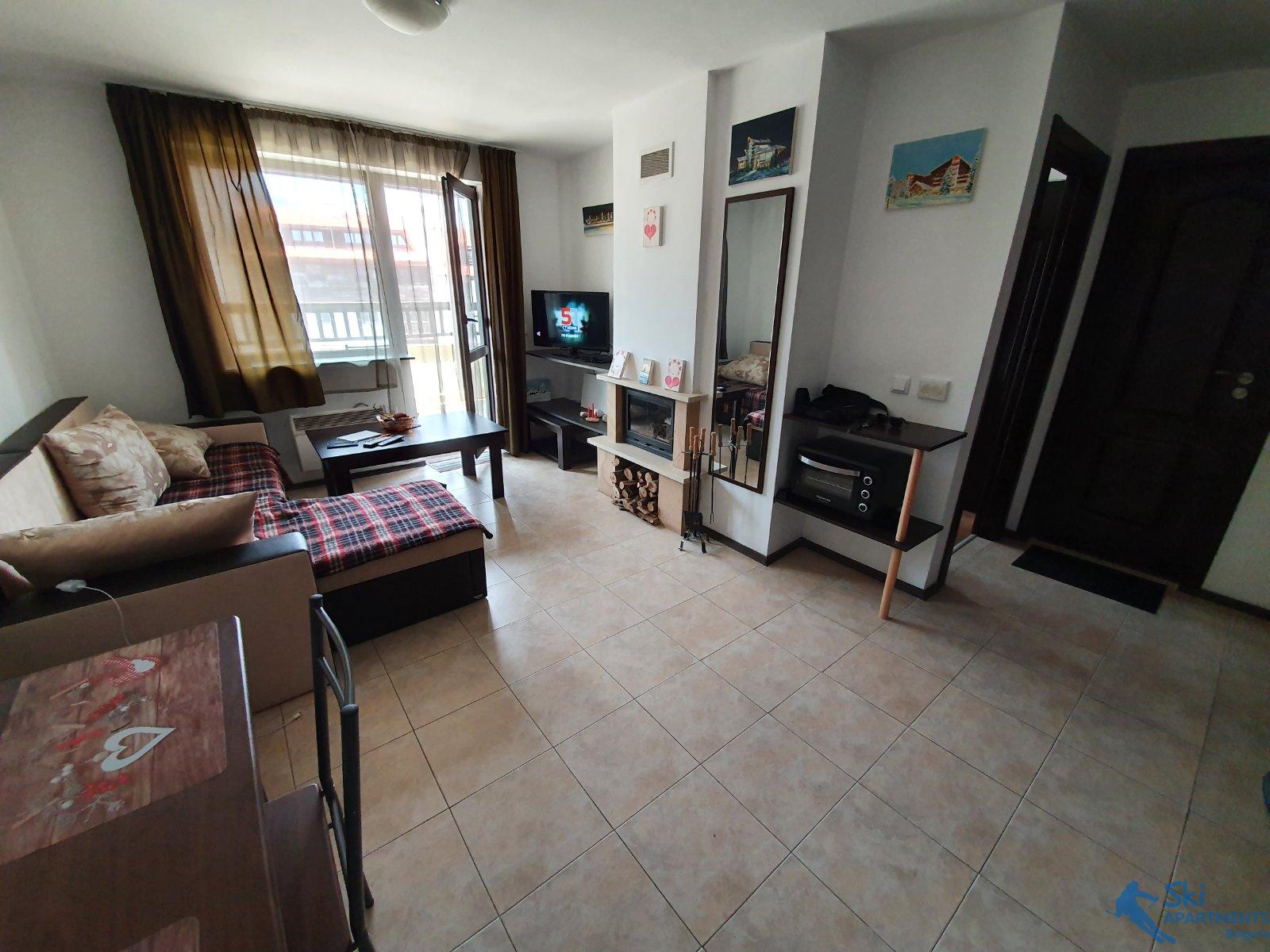 one bedroom apartment with fireplace in maria antoaneta