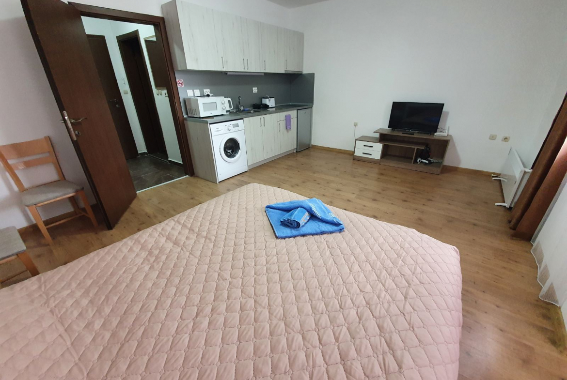 fully equipped studio for sale in a residential building