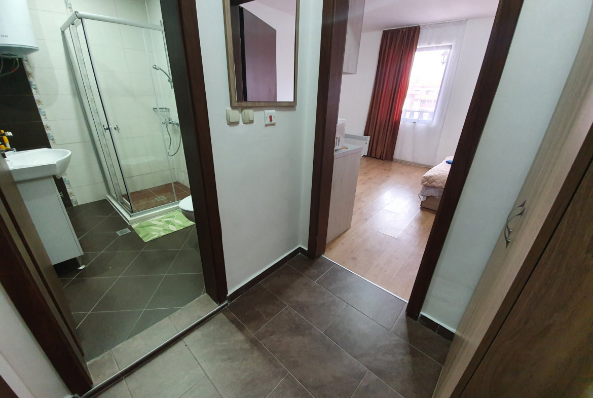 fully equipped studio for sale in a residential building